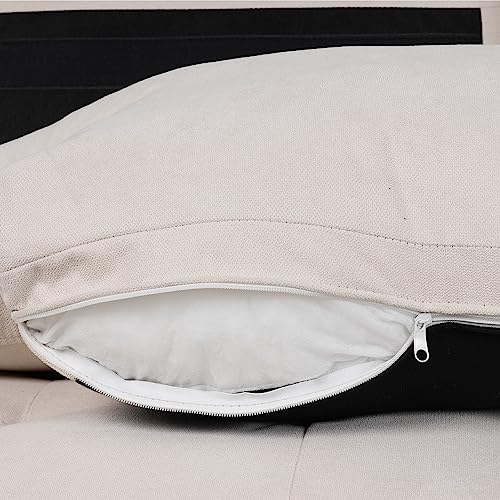 85.2" Upholstery Sleeper Sectional Couch Futon Sofa Bed with Storage Chaise for Living Room Convertible Pull Out Couch USB port 2 Cup Holders Small Lounge Space Beige