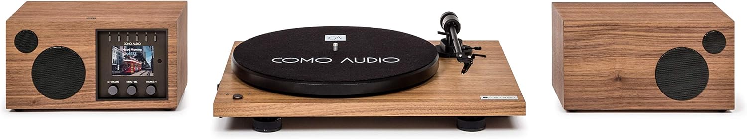 Como Audio: Solo + Ambiente + Turntable - 3 System Bundle (Hickory/Black)