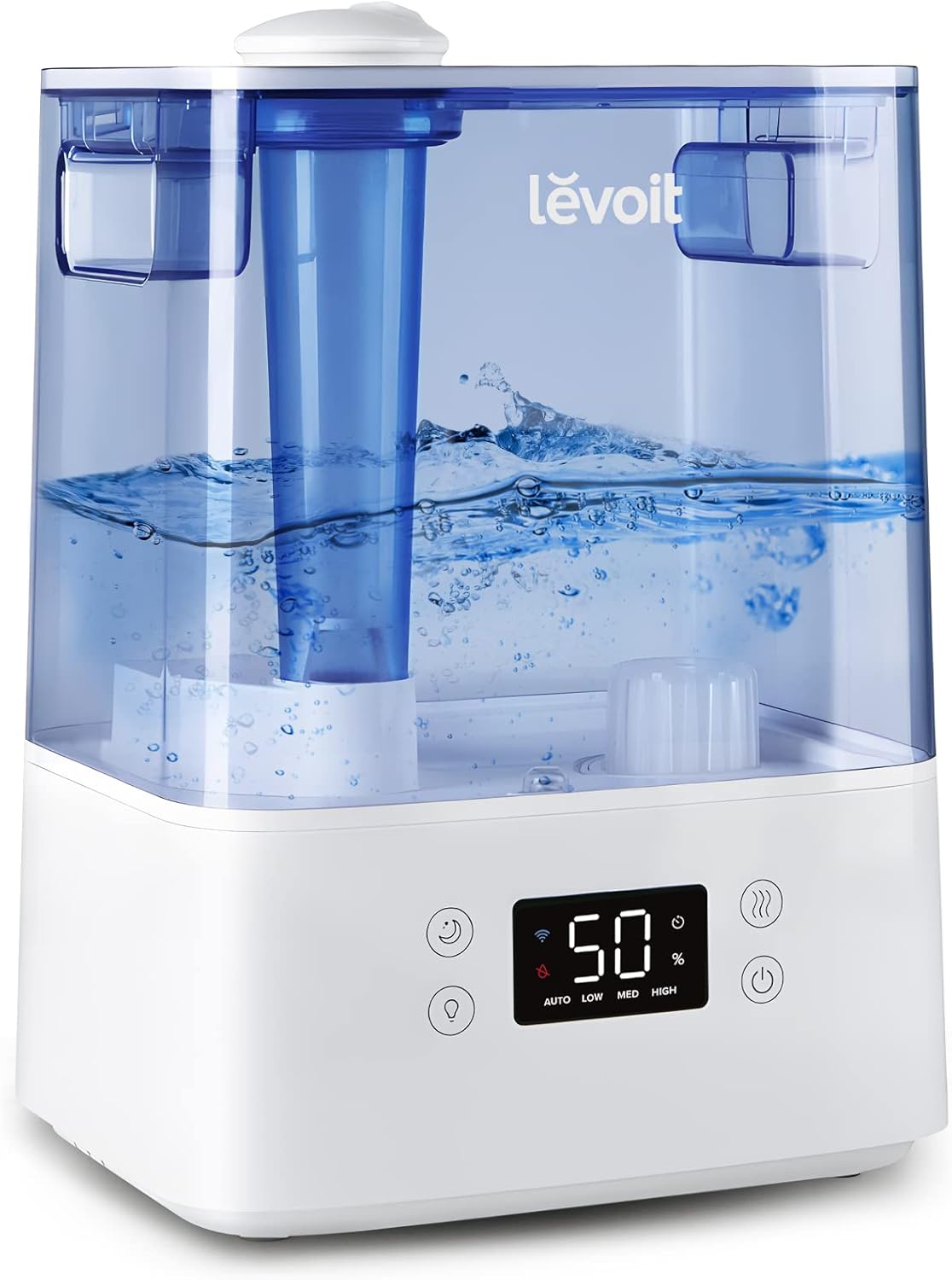 LEVOIT Humidifiers Bundle - Classic300S Ultrasonic Smart Top Fill Humidifier (6L Tank) + 4L Humidifiers for Bedroom