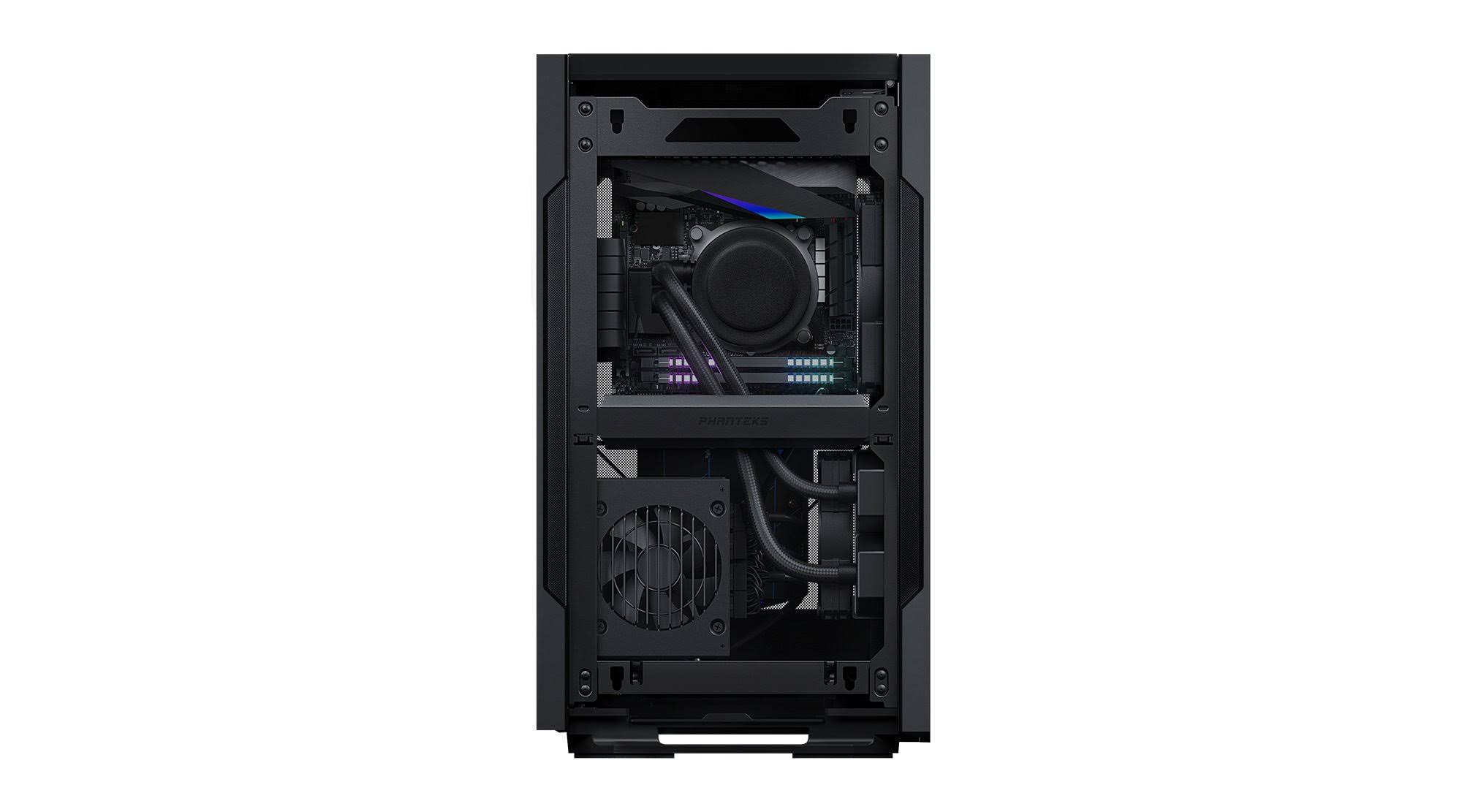 Phanteks Evolv Shift 2 Air Mini-ITX Case, Fabric Side Panels, Aluminum Panels, D-rgb, Black