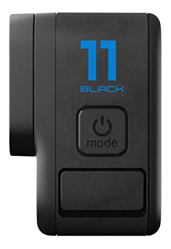 GoPro HERO11 (Hero 11) Black - Waterproof Action Camera with 5.3K Ultra HD Video, 27MP Photos, 1/1.9" Image Sensor, Live Streaming, Webcam, Stabilization + 64GB Extreme Pro Card - Bundle