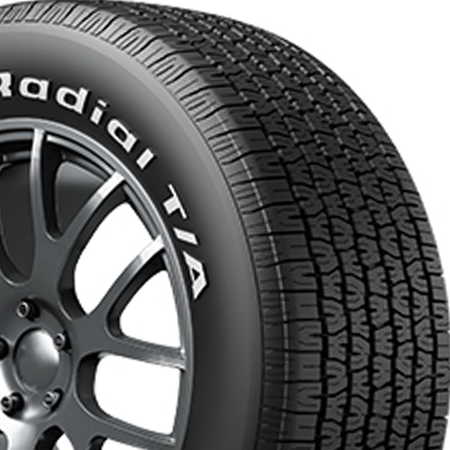 BFGoodrich Radial T/A All Season Car Tire for Passenger Cars, P225/70R14 98S