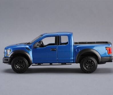 2017 Ford F-150 Raptor, Blue - Maisto 31266BU - 1/24 Scale Diecast Model Toy Car