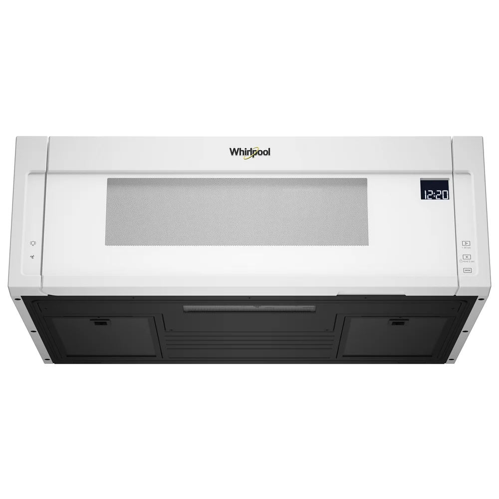 Whirlpool Wml75011h 30" Wide 1.1 Cu. Ft. 1000 Watt 400 Cfm Over The Range Microwave -