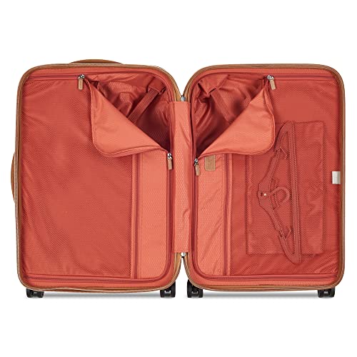 DELSEY PARIS Chatelet Air 2.0 Hardside Luggage with Spinner Wheels, Angora, Checked-Large 28 Inch