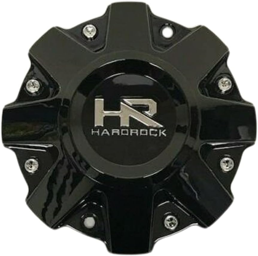 Hard Rock Gloss Black Wheel Center Cap 349L216-C 310L214-E Pack of 2