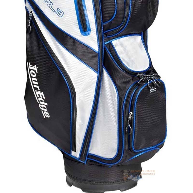 Tour Edge HL3 Golf Cart Bag Black-Silver-Royal