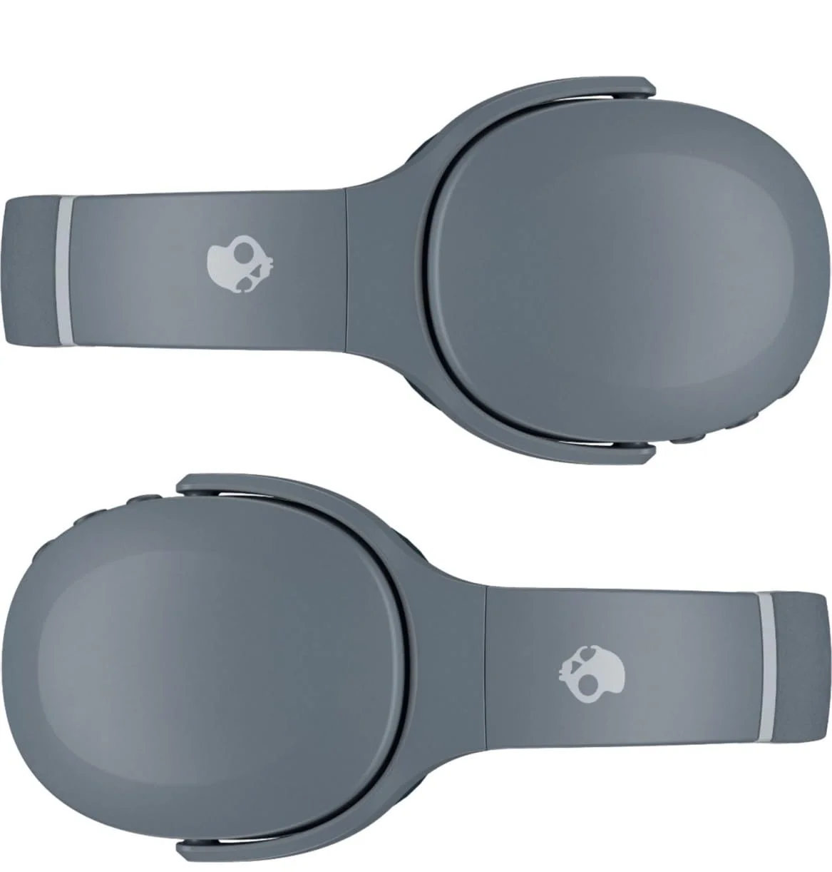 Skullcandy Crusher EVO True Wireless Bluetooth Over Ear Headphone Bundle with Premium Deluxe Carrying Case (Gray)