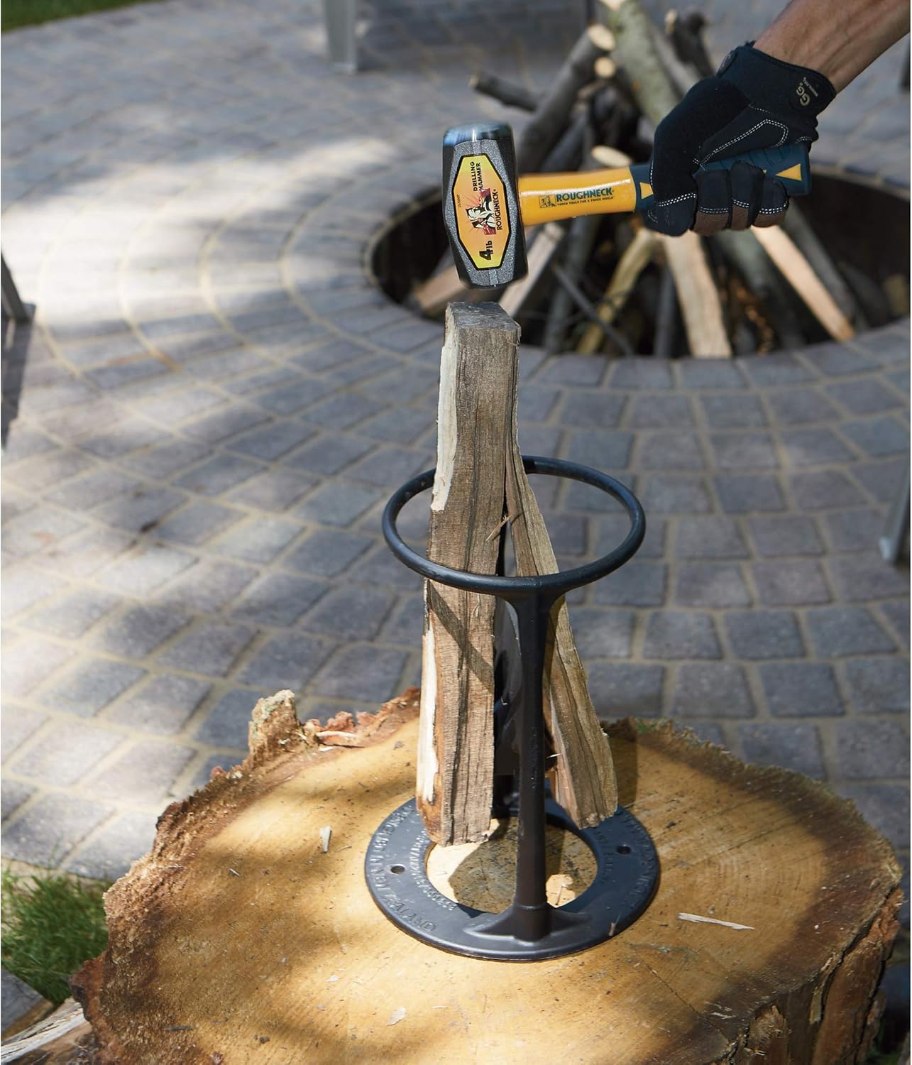 Kindling Cracker Firewood Splitter - Kindling Splitter Wood Splitter Wood Splitting Wedge Manual Log Splitter Wedge