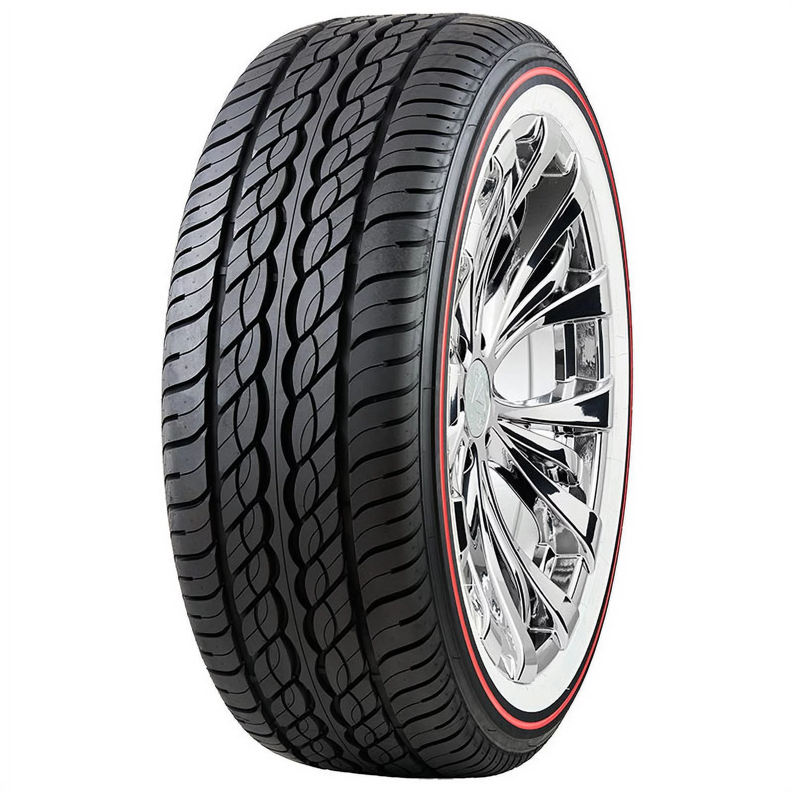 Set of 2 Vogue Red Stripe Custom Built Radial XIII SCT 235/55R17 99H Tires Fits: 2014-17 Ford Escape SE, 2018-19 Ford Escape SEL