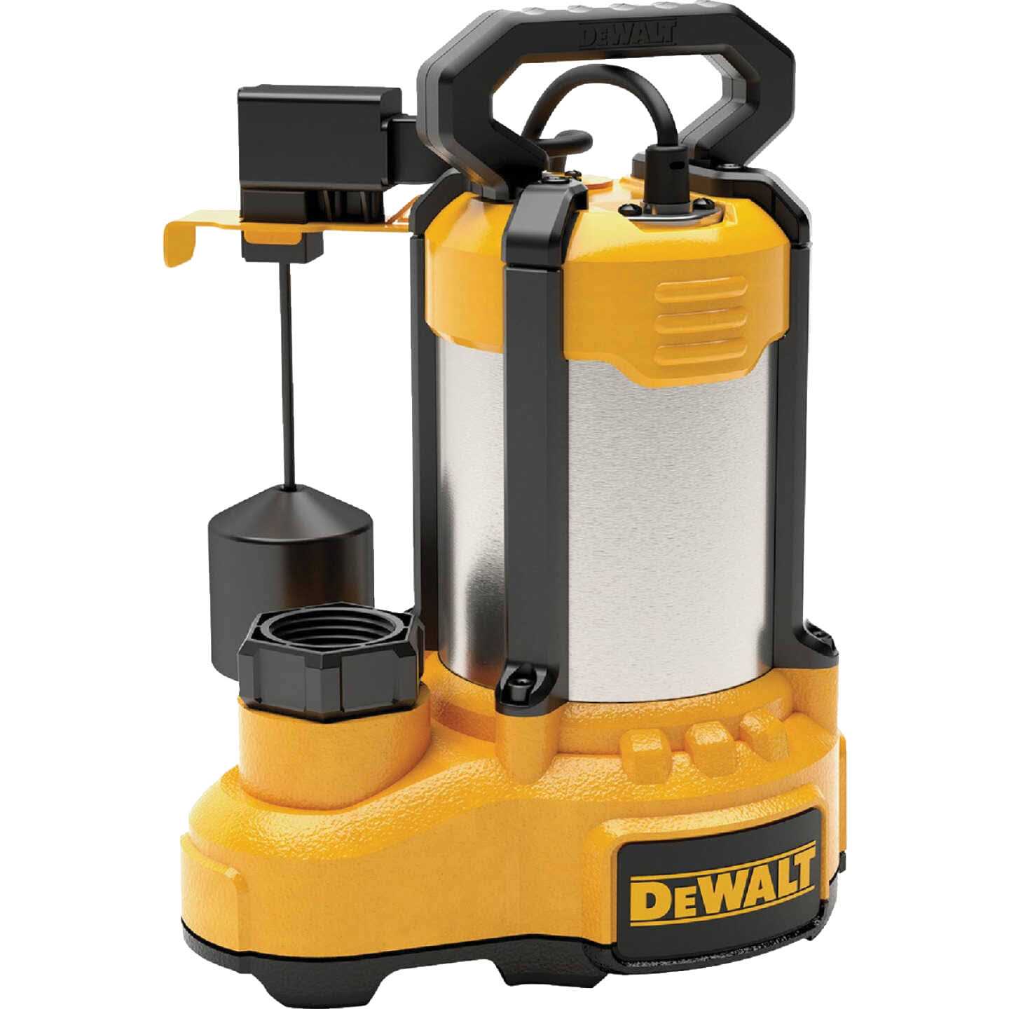 DEWALT Submersible Sump Pump 1/2 HP Stainless Steel/Cast Iron Vertical - Shop Hardware Tools Online Store