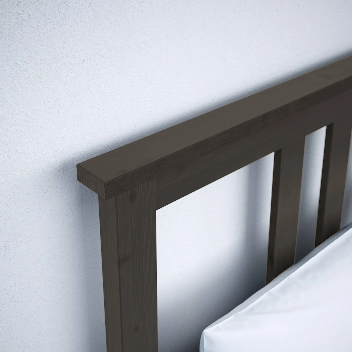 IKEA - HEMNES Bed Frame, black-brown, King