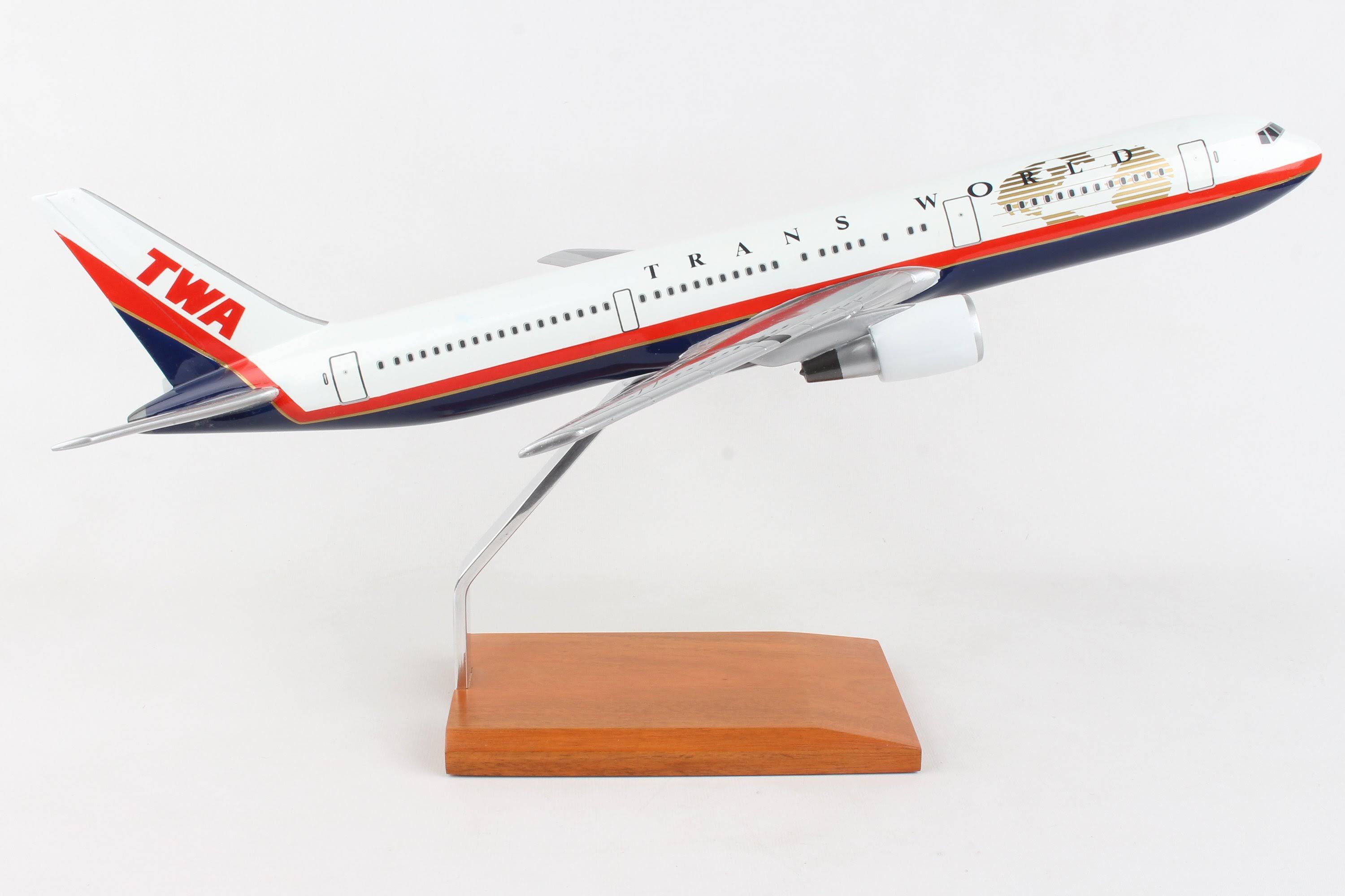 TWA 767-300 1/100 New Livery