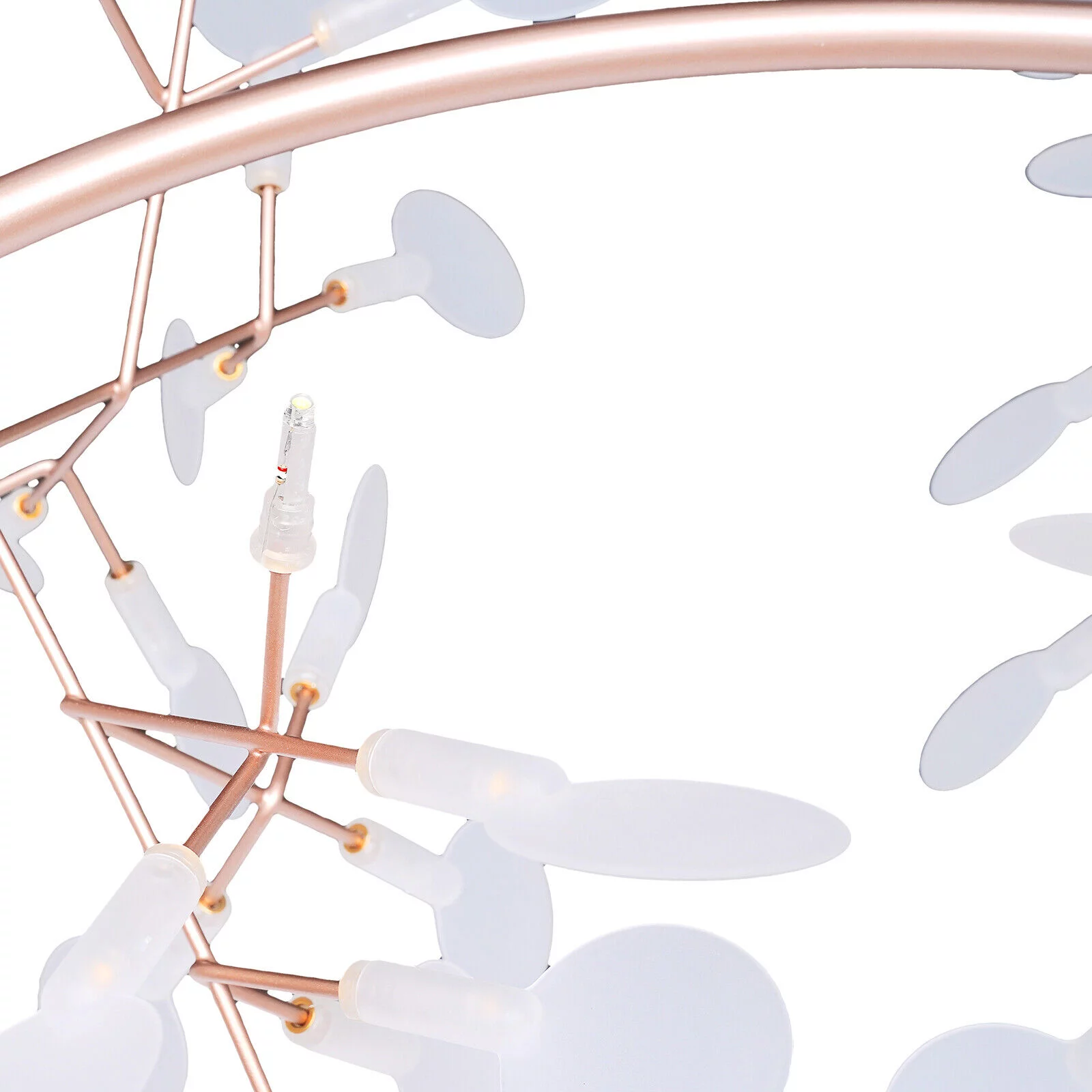 Miumaeov 135 Heads Firefly Chandelier Pendant Lighting Fixture Ceiling Light LED Acrylic Chandelier Light Tree Branch Pendant Lamp for Living Room Bulb Included