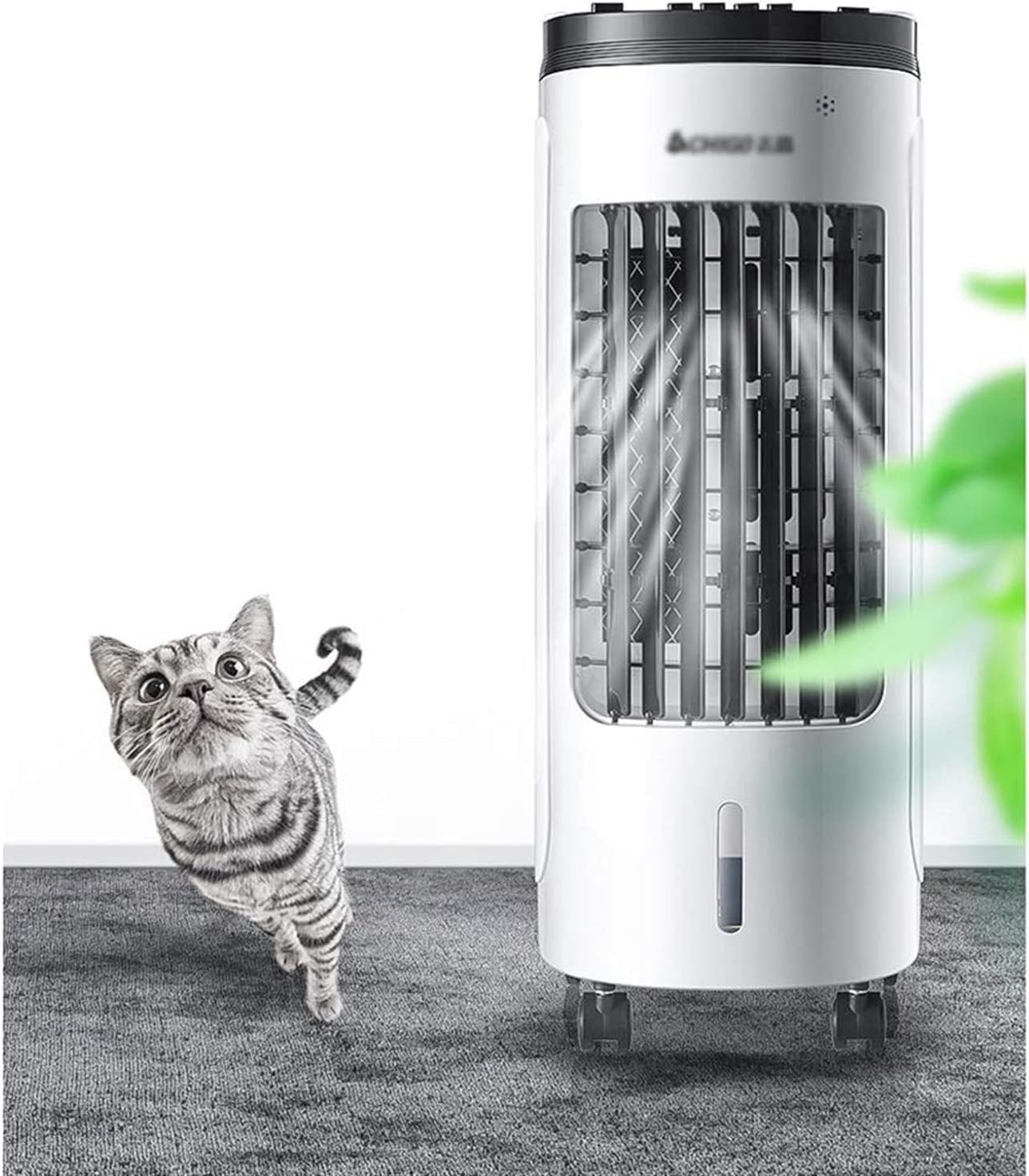 7000BTU Compact Portable Mobile Air Conditioning Unit Cooling Dehumidification Ventilation with Fan Remote LED Display, Class A Energy Saving