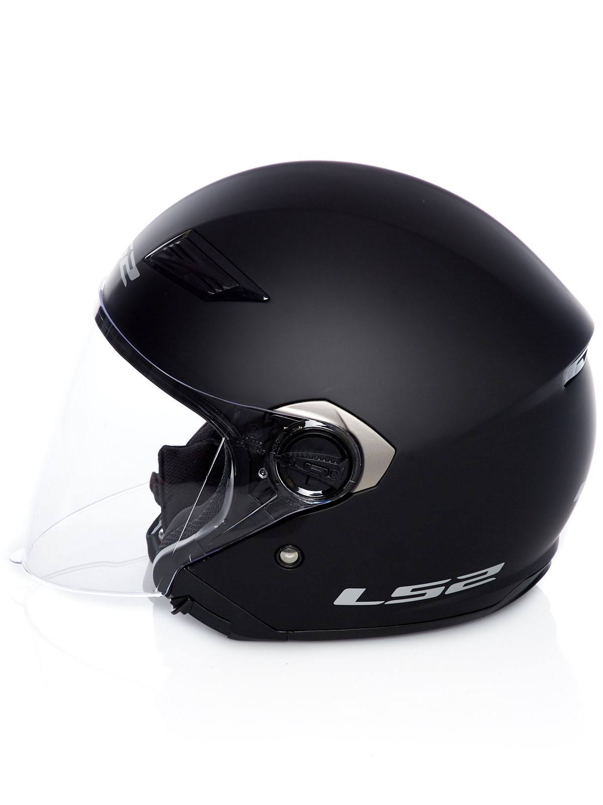 LS2 OF569 Track Jet Helmet, Black, Size XL