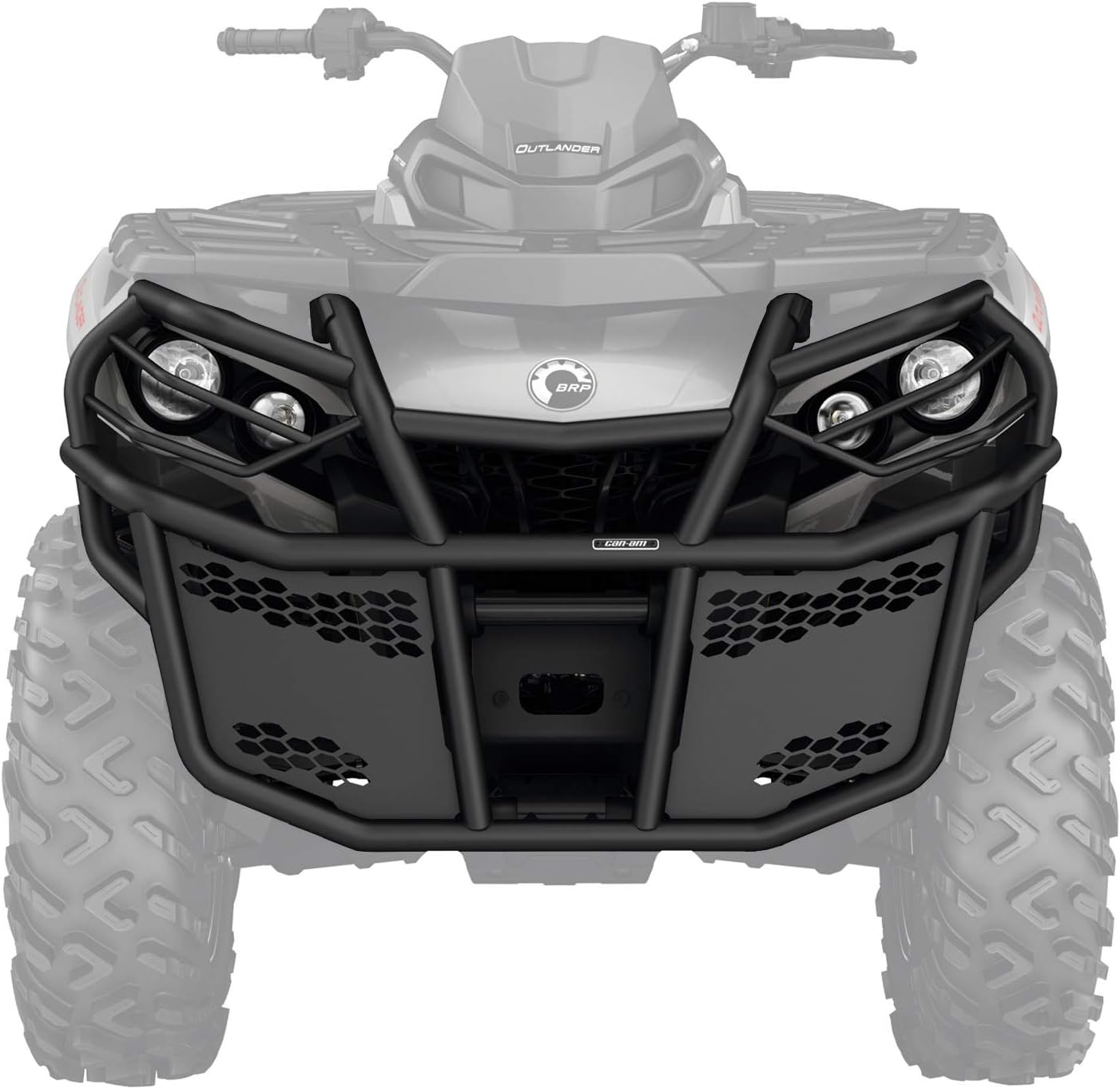 CAN-AM OUTLANDER G2 AND G2L BLACK RANCHER FRONT BUMPER KIT # 715003461