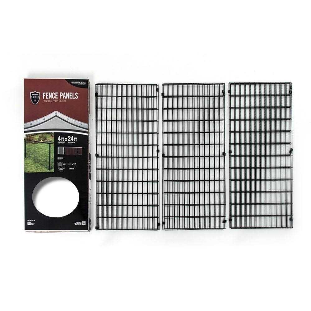 Yardgard 24 ft. x 4 ft. Steel Fence Panel - Shop Hardware Tools Online Store