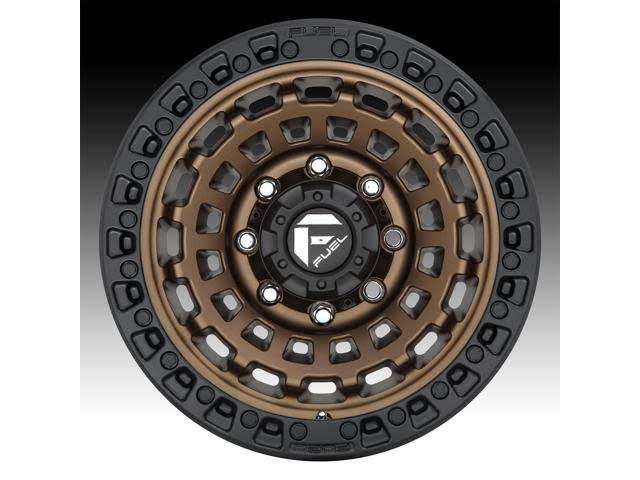 Fuel Zephyr D634 Wheel 17x9 8x170 Matte Bronze Black 1mm