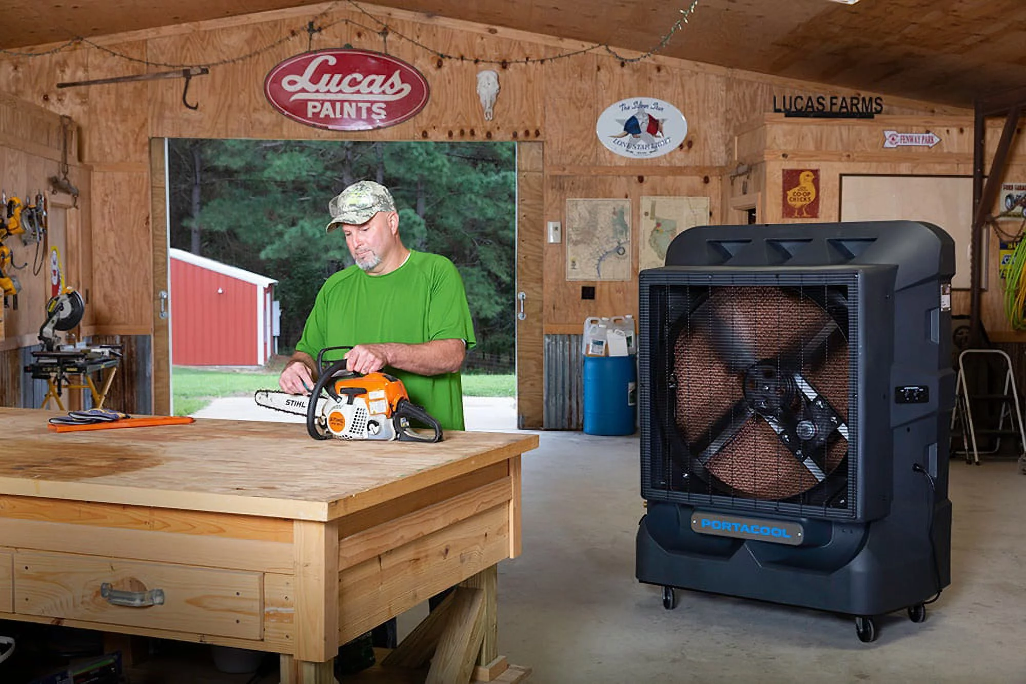 Portacool Cyclone 160 Portable Evaporative Cooler - 2,100 Sq. Ft.