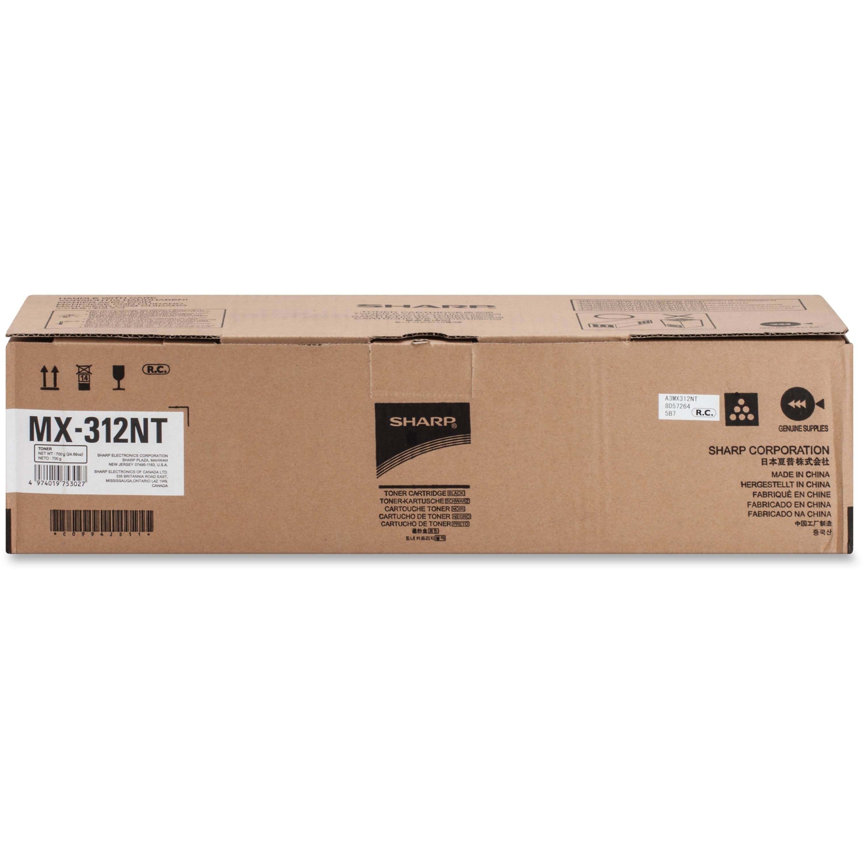 Sharp MX312NT Black Toner Cartridge