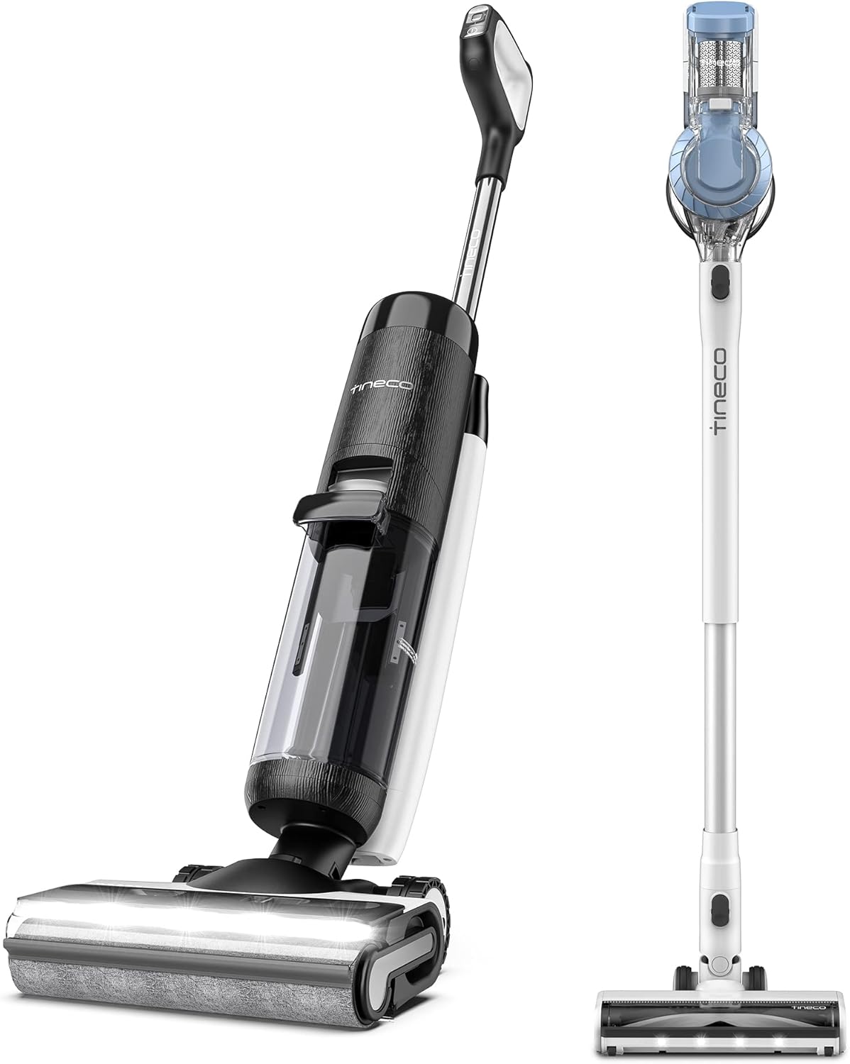 Tineco Floor ONE S7 PRO Smart Cordless Floor Cleaner, Wet Dry Vacuum Cleaner A11 Pet Cordless Stick Vacuum Cleaner, Lightweight with Anti-Tangle Brush