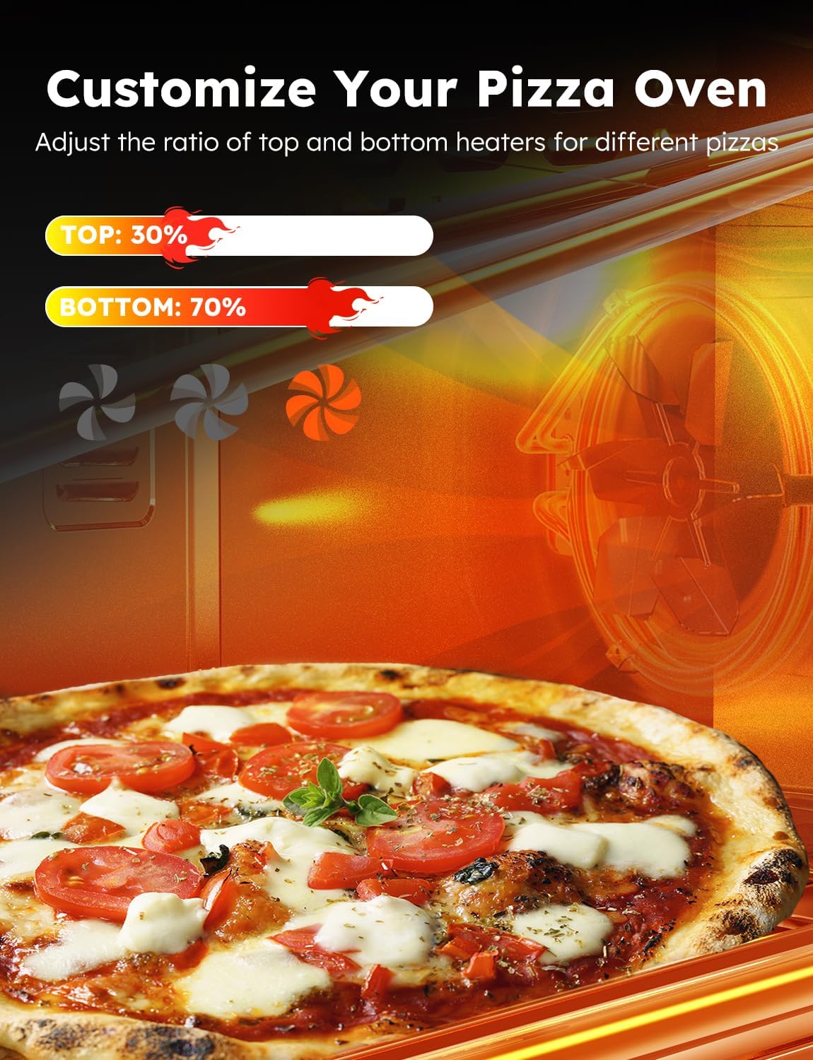 Nuwave Bravo XL Pro Air Fryer Toaster Oven, Improved 100% Super Convection, Quicker & Crispier Results, 112 Presets, Multi-Layer Even Cooking, 50-500F, Smart Probe, PFAS Free, 30QT, Stainless Steel