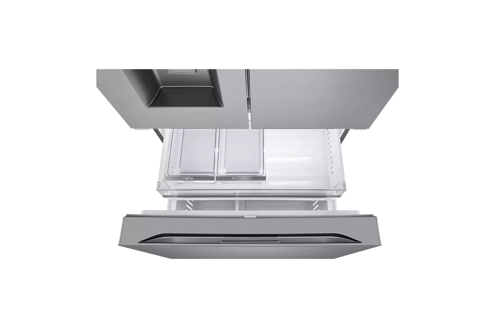 36 Inch Counter-Depth MAX™ Freestanding French Door Smart Refrigerator with 26 Cu.