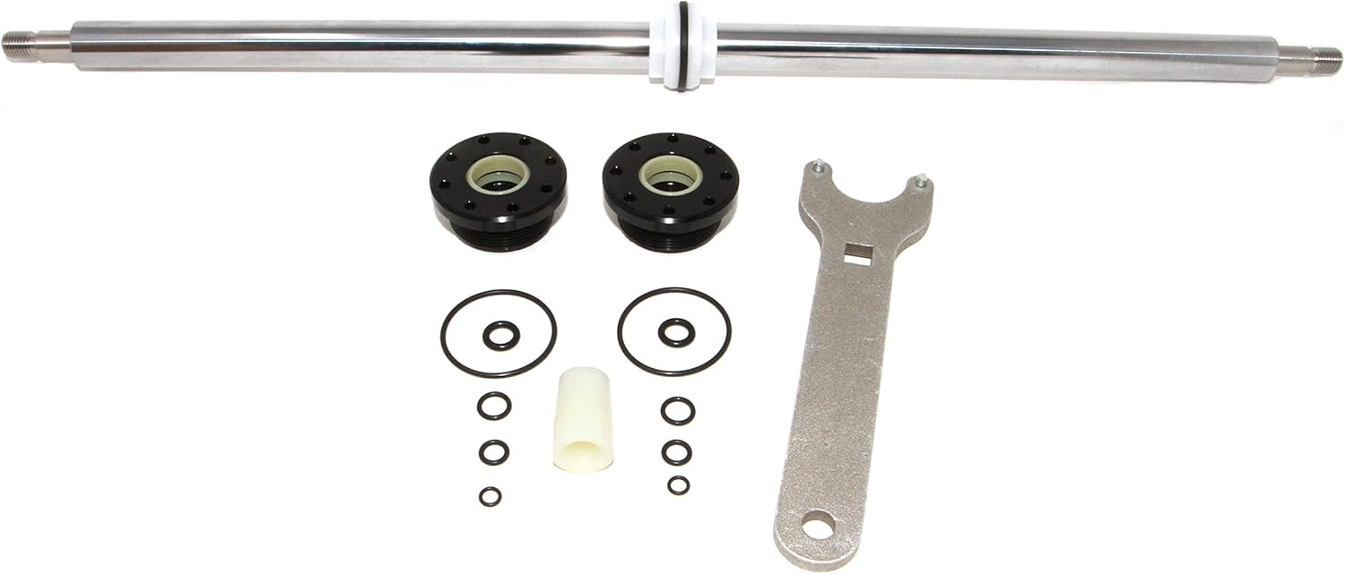 SEI Marine Products Front Mount Cylinder Seal Kit with Replacement Shaft Compatible with OE# HS5157 - HS5167