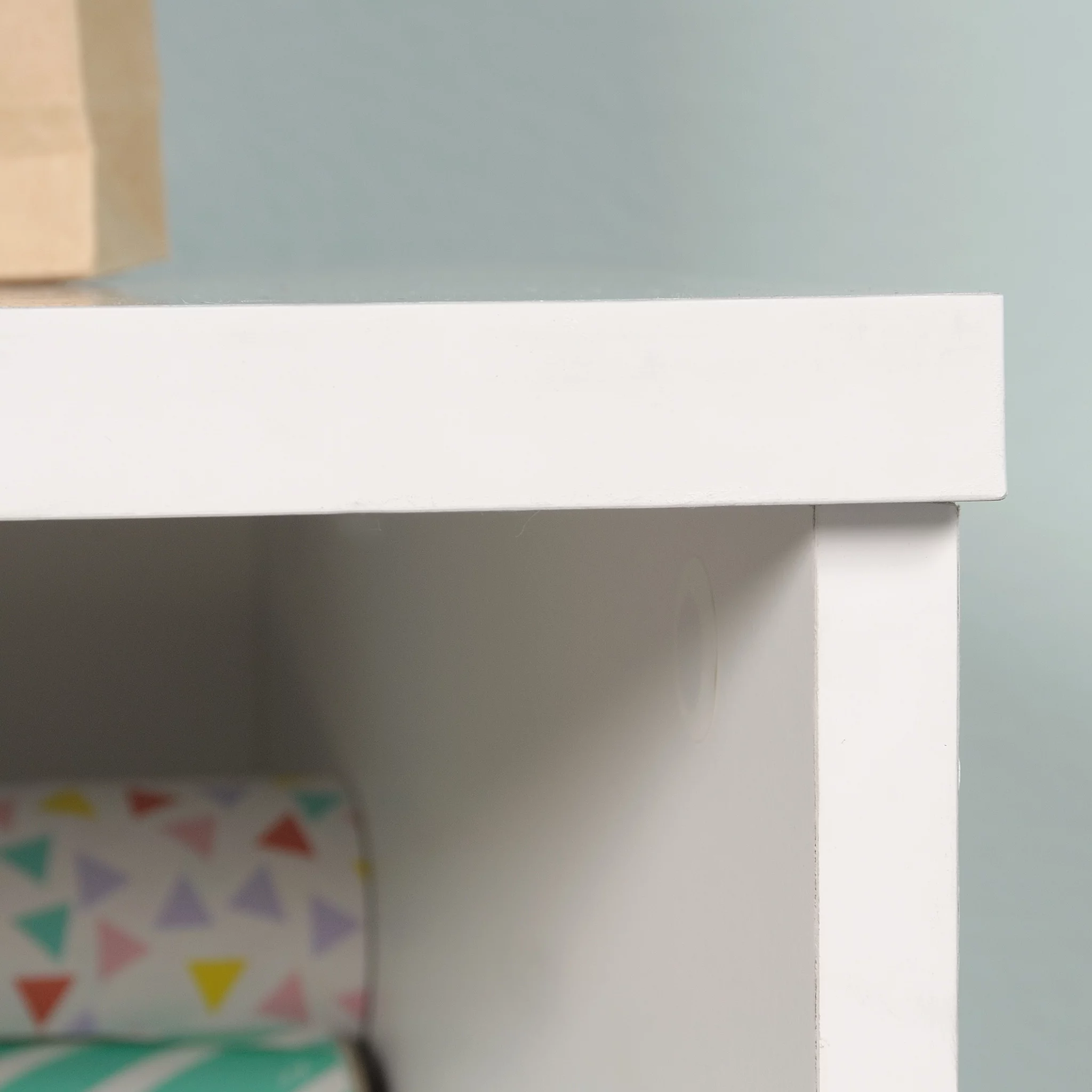 Sauder Craft Pro 4 Drawer Storage Cabinet in White