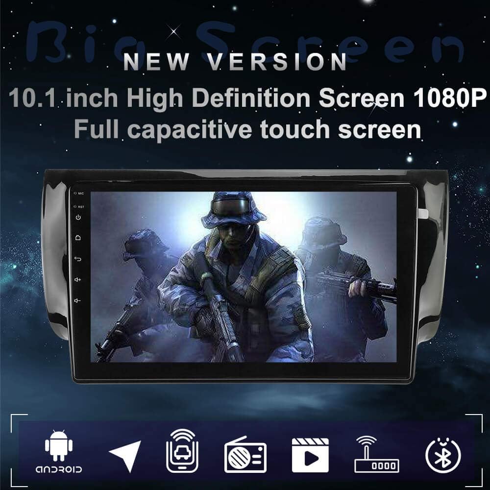 for 2013-2017 Nissan Sentra Radio,Android 10.1 Car Radio Stereo Navigation Bluetooth Touch Screen Car Multimedia Radio Support Mirror Link Play