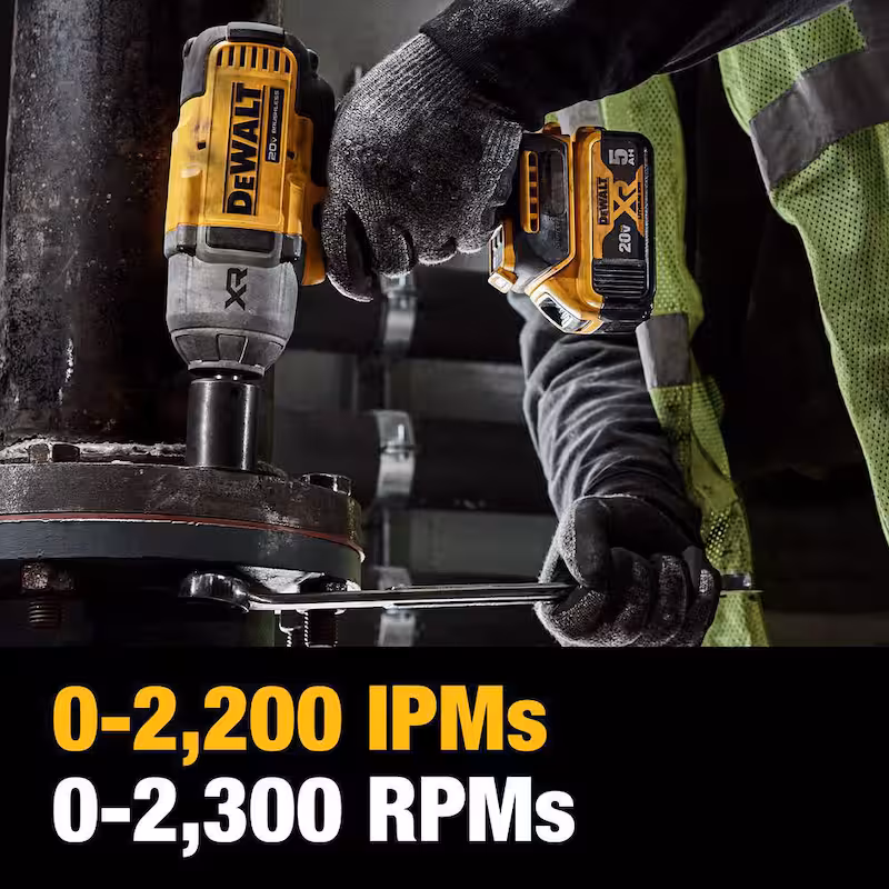 20V MAX Lithium-Ion Cordless 1/2 in. Impact Wrench Kit
