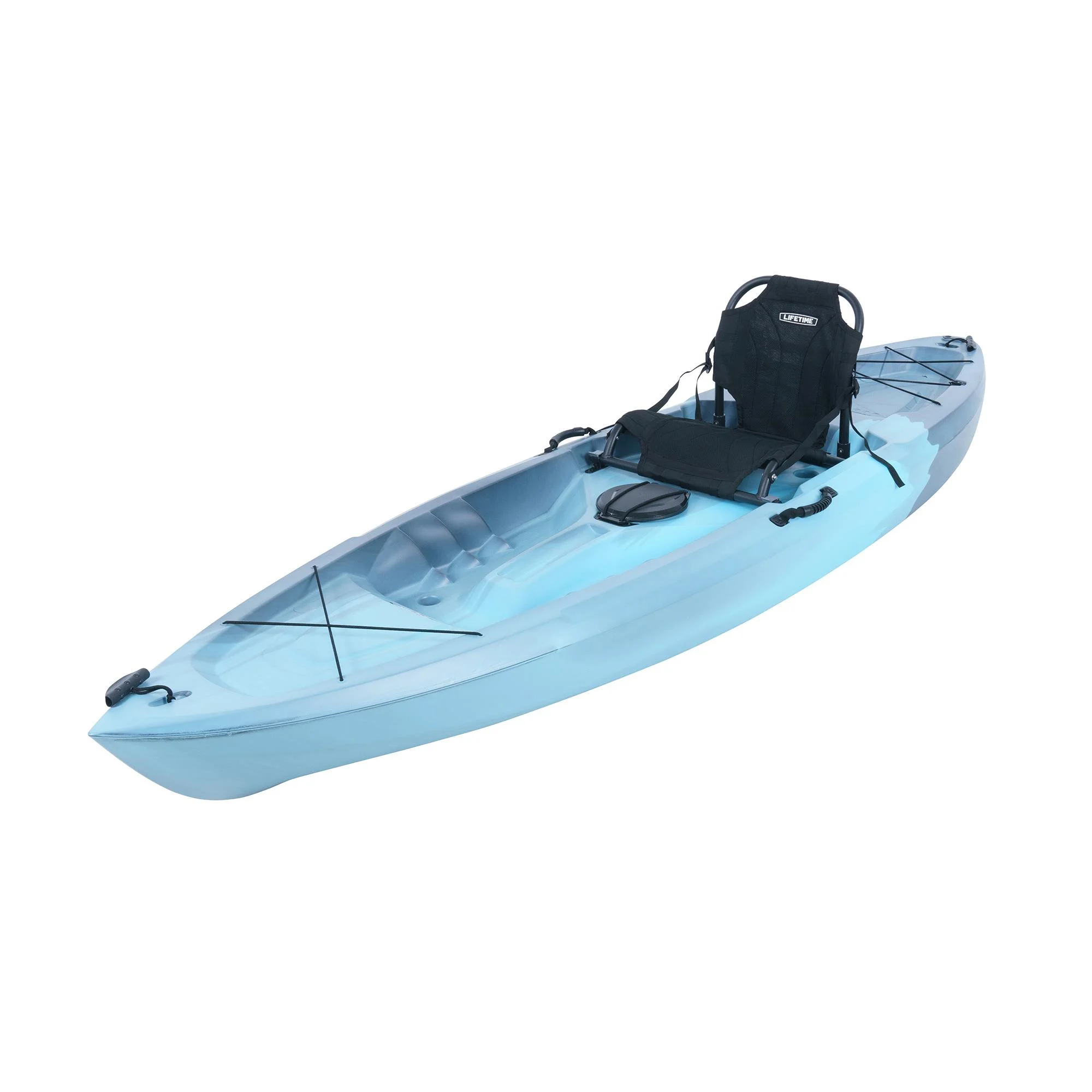 Lifetime Oracle 123 Sit-on-Top Kayak, Dragonfly Blue (91216)