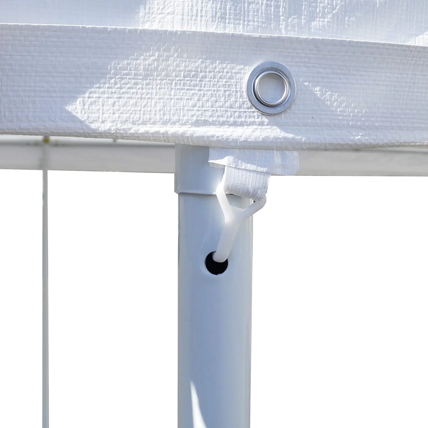 Domain Pro 150 10' x 15' Carport Shelter, White