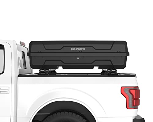 Yakima Hard Shell Cargo Box, Vehicle Rooftop Travel & Storage Gear Case, Carrier for Cartop or Truck Bed, 10 Cubic Feet, DeepSpace 10, Black