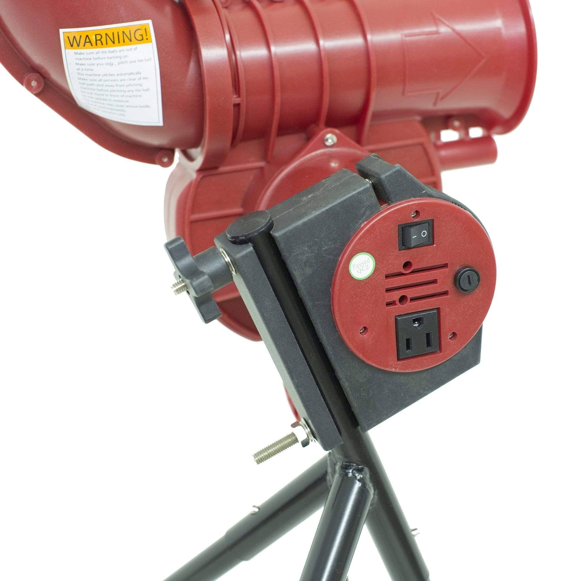 Heater Sports PowerAlley Lite-Ball Pitching Machine u0026 PowerAlley Batting Cage