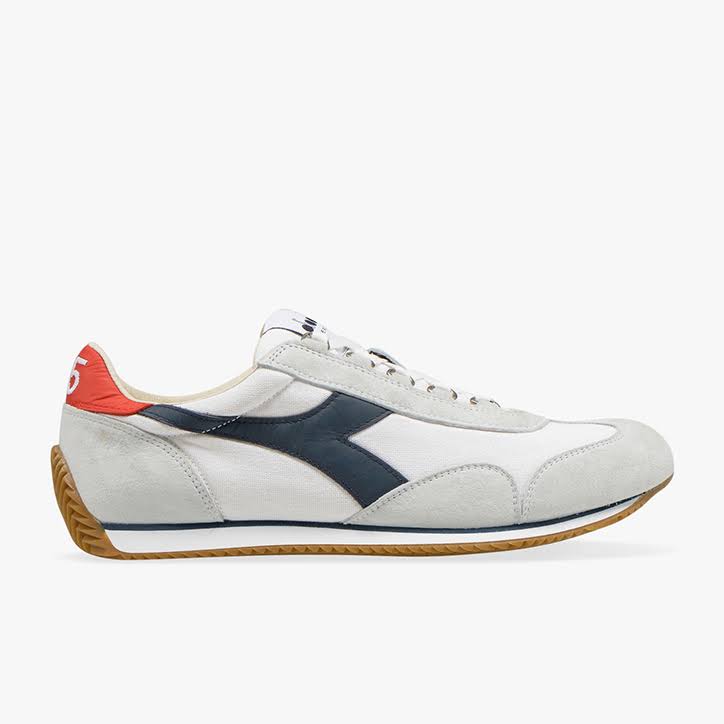 Diadora Equipe H Canvas Stone Wash White