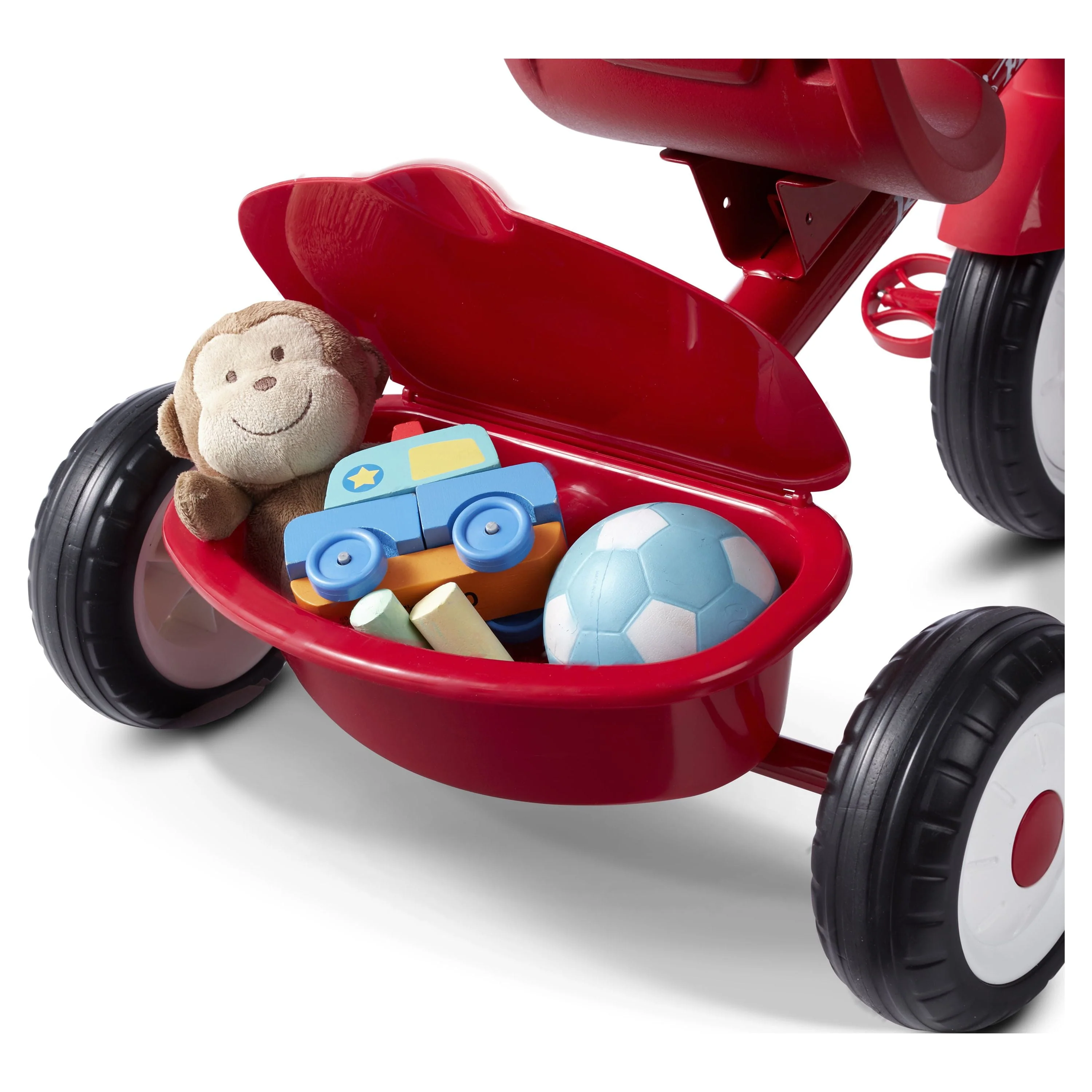 Radio Flyer, 4-in-1 Stroll 'n Trike, Grows with Child, Red