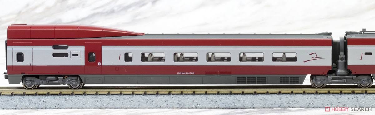 Kato N 101657 Thalys PBA New Paint 10 Car Set by Model Train Stuff