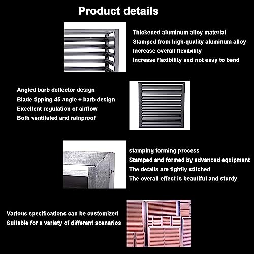 air Conditioner Fence for Outside Units Outdoor Privacy Fence Panels,AC Covers for Outside to Hide Air Conditioner & for Outdoor Privacy, Aluminum Alloy Space Divider Trash Can Enclosure Flower Stan