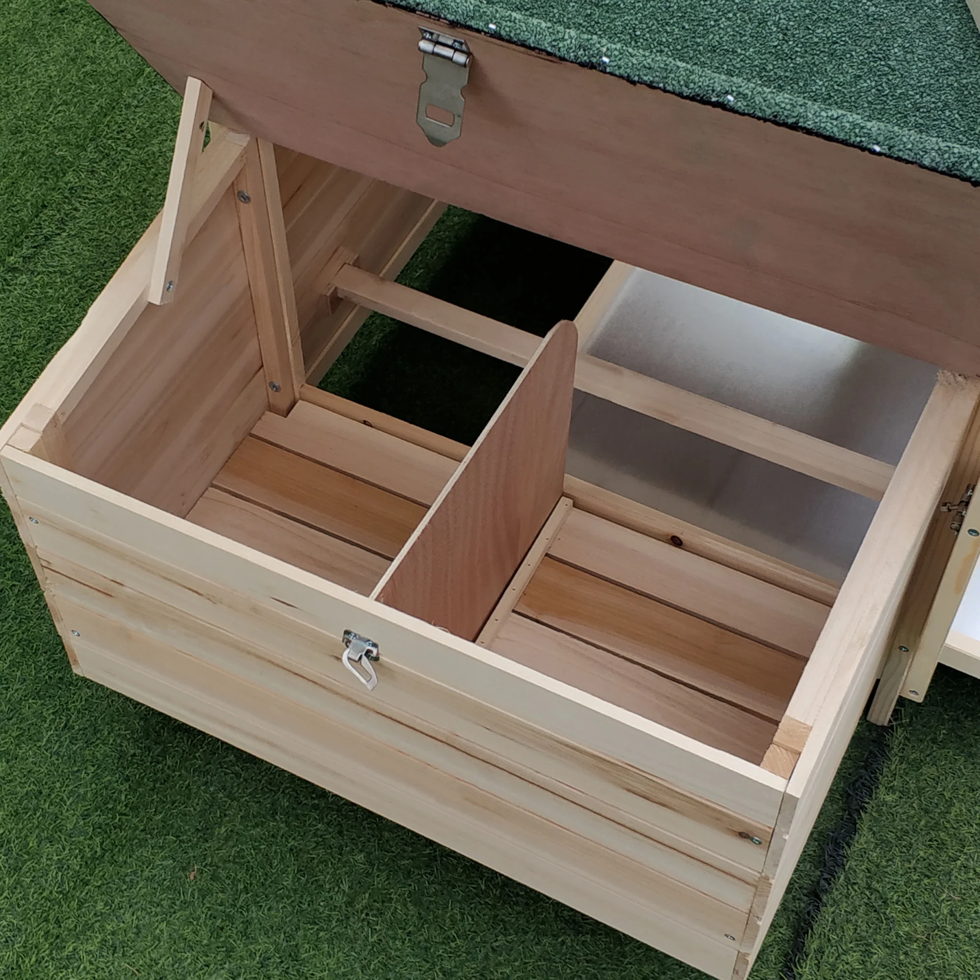 PawHut Chicken Coop Hen House /w Cottage Style - Curated Treasures Market