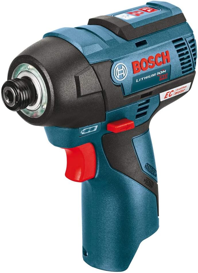 Bosch PS42N 12V Max Brushless Impact Driver (Bare Tool), Blue