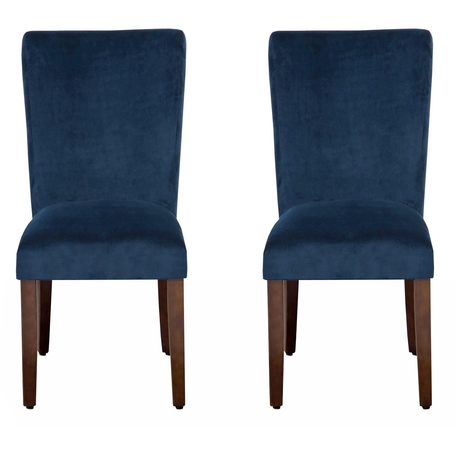 HomePop Parsons Velvet Dining Chairs (set of 2)