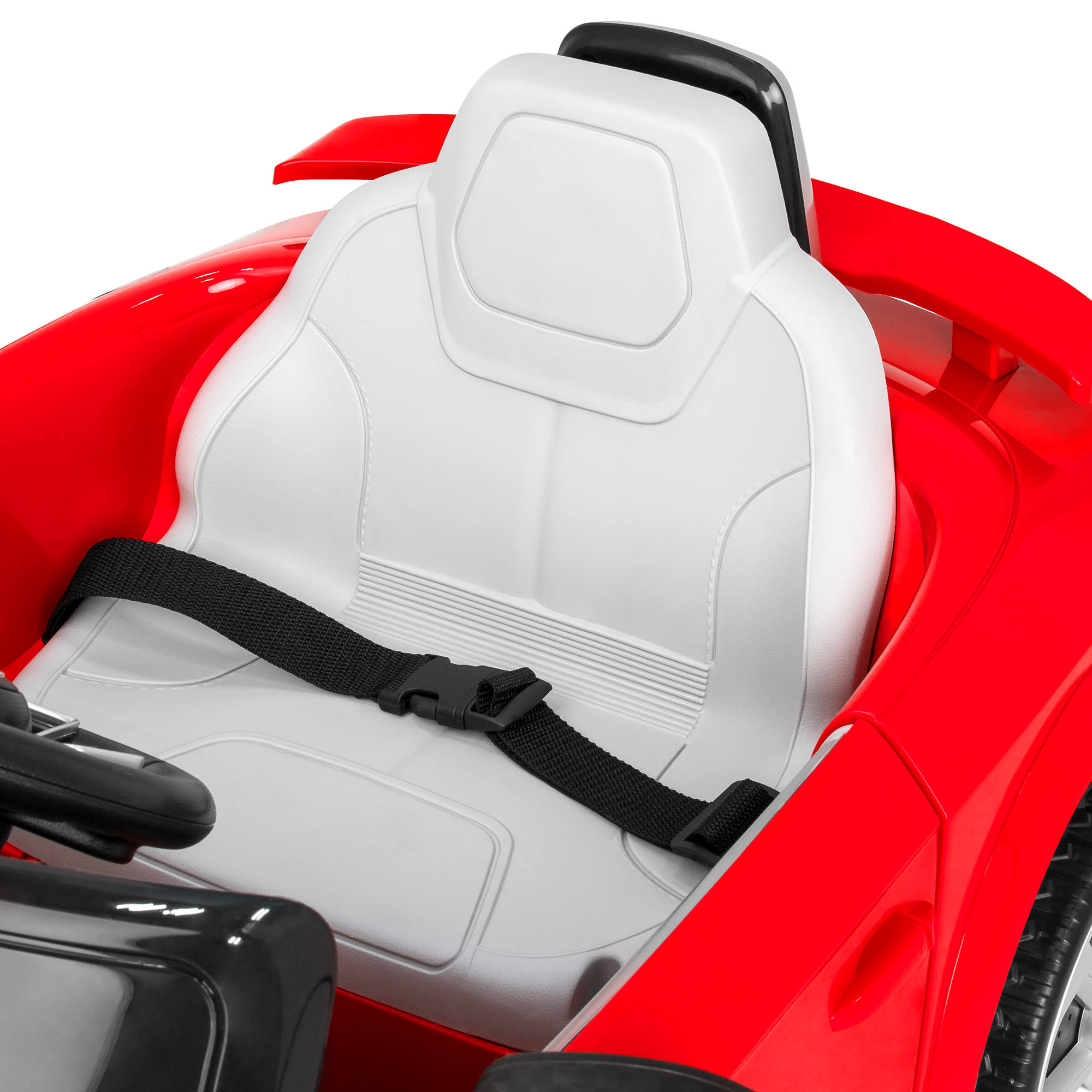 Best Choice Products 6V Kids Licensed Audi TT RS Ride-On Car with Parent Control, 2 Speeds, Suspension, AUX Input - Red