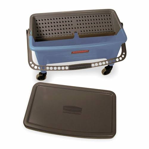 Rubbermaid - Fgq93000blue - Blue Polypropylene Mop Bucket and Wringer, 7 Gal