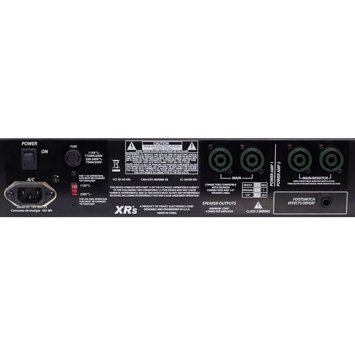 XR-S Peavey Powered Mixer