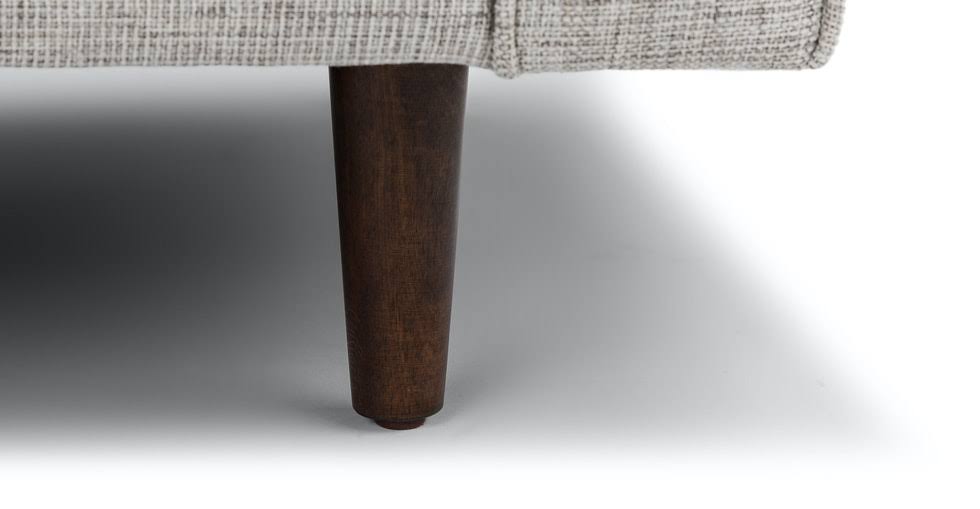 Ivory Tufted Chair with Bolsters | Article Sven Modern Furniture