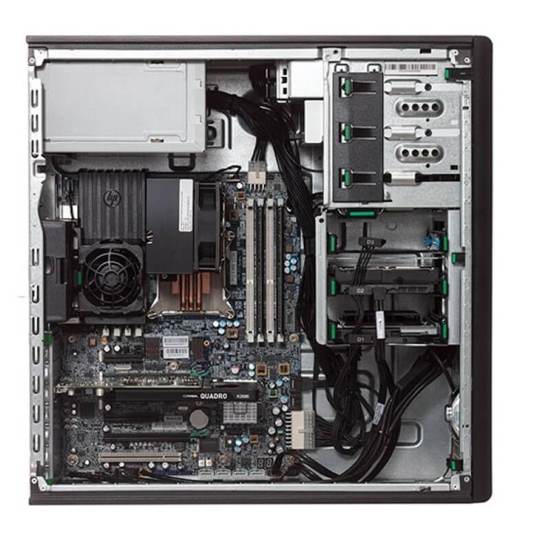 HP Z420 Workstation E5-2640 Six Core 2.5Ghz 64GB 256gb SSD Q600
