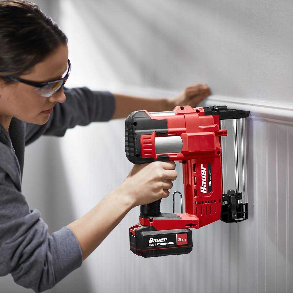 Bauer 20V Cordless 18 Gauge Brad Nailer - Shop Hardware Tools Online Store