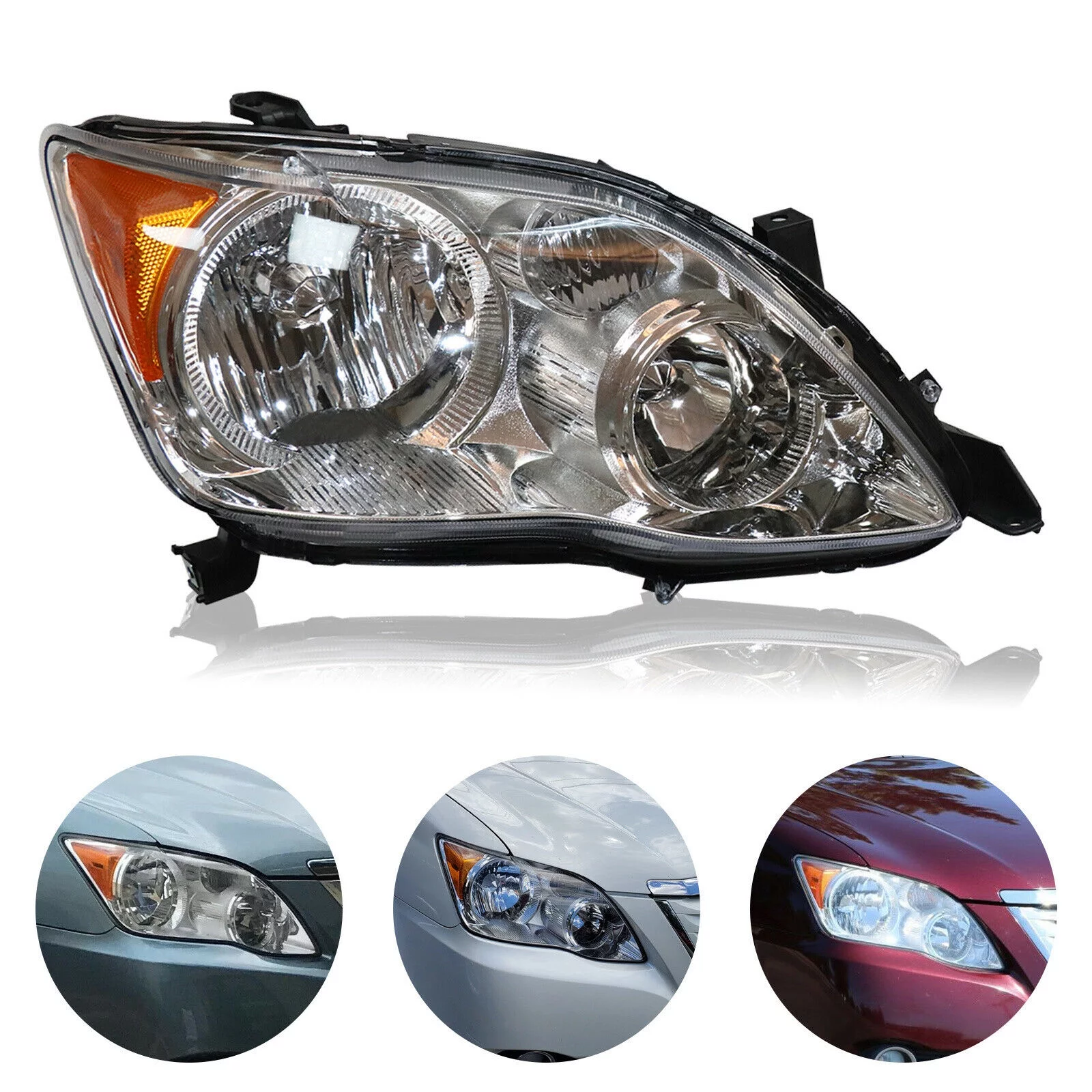 1 Pair For Toyota Avalon 2008 2009 2010 HID Headlights Headlamps Left+Right Side